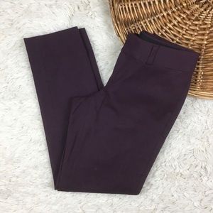 Banana Republic Slogan pants, Maroon size:00P